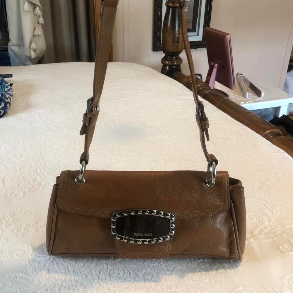 Franco Sarto Leather Shoulder Bag